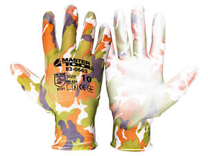 Перчатка Mastertool полиуретановая хаки 10' (83-0663) (6 шт.)