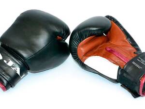 Рукавички бокс 10 унцій шкіра 'ТМ JAB'