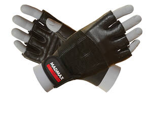 Рукавички для фітнесу та важкої атлетики MadMax MFG-248 Clasic Exclusive Black M
