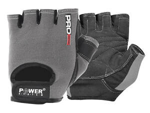 Перчатки для фитнеса и тяжелой атлетики Power System PS-2250 Pro Grip Grey XS