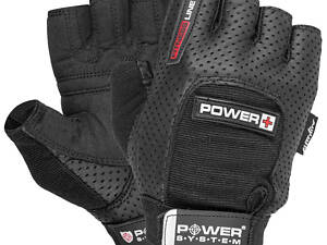 Перчатки для фитнеса и тяжелой атлетики Power System PS-2500 Power Plus Black XL