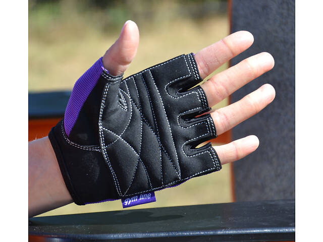 Перчатки для фитнеса и тяжелой атлетики Power System PS-2250 Pro Grip женские Purple S - Фото 5