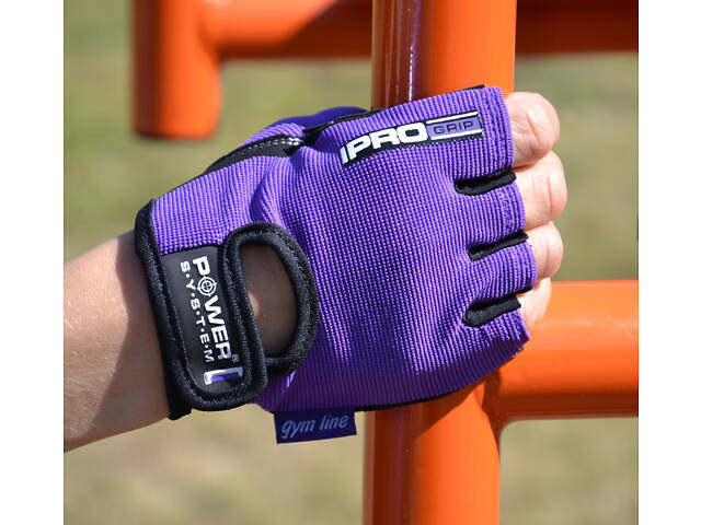 Перчатки для фитнеса и тяжелой атлетики Power System PS-2250 Pro Grip женские Purple S - Фото 7