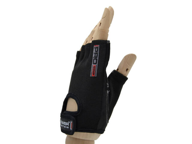 Перчатки для фитнеса и тяжелой атлетики Power System PS-2250 Pro Grip Black XS - Фото 4