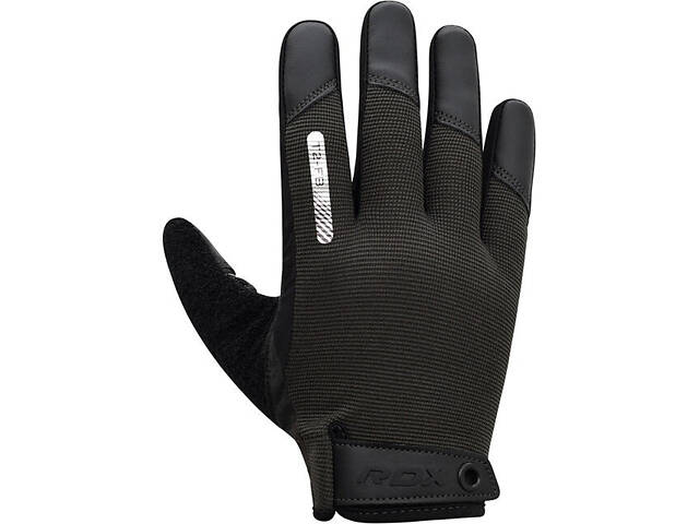 Перчатки для фитнеса RDX T2 Touch Screen Friendly Full Fingerf Black M - Фото 2