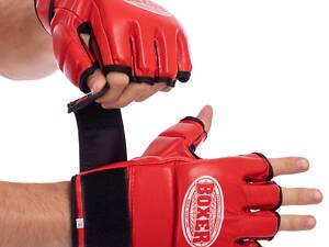 Перчатки для смешанных единоборств MMA BOXER 5020 05020-02 XL Красный