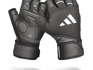Рукавички для тренінгу Adidas Wrist Wrap Training Gloves чорний Уні XS ADGB-15050 XS