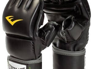 Перчатки MMA Everlast WRIST WRAP HB GL Черный L/XL (883341-70-8)