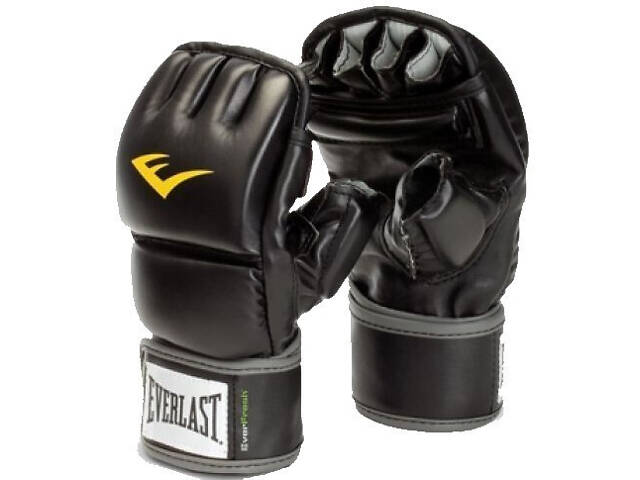 Рукавиці MMA Everlast WRIST WRAP HB GL Чорний L/XL (883341-70-8) - Фото 1