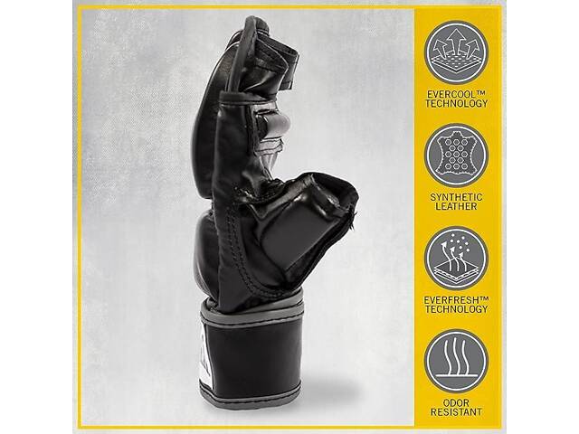 Рукавиці MMA Everlast WRIST WRAP HB GL Чорний L/XL (883341-70-8) - Фото 7