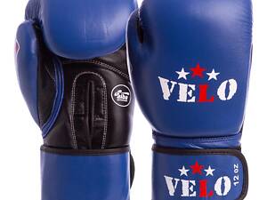Рукавиці боксерські VELO AIBA 2081 10 Сині