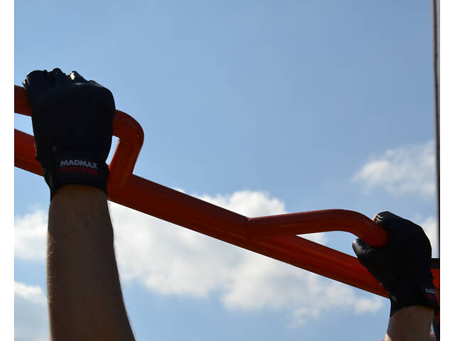 Рукавички для фітнесу MadMax MFG-248 Clasic Exclusive Black L - Фото 10