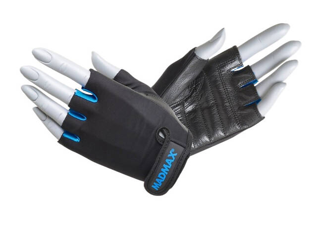 Рукавички для фітнесу MadMax MFG-251 Rainbow Turquoise M - Фото 1