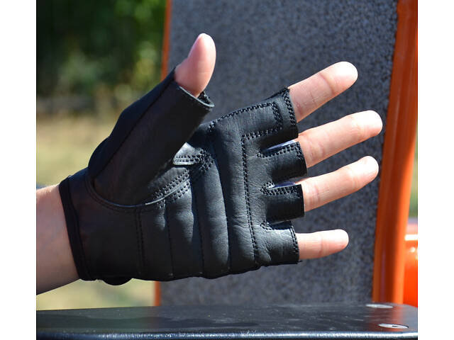 Рукавички для фітнесу MadMax MFG-251 Rainbow Grey L - Фото 7