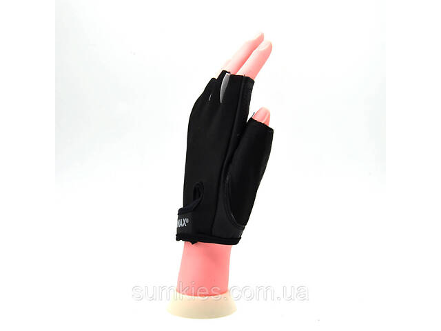 Рукавички для фітнесу MadMax MFG-251 Rainbow Grey L - Фото 3