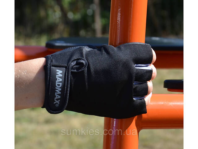 Рукавички для фітнесу MadMax MFG-251 Rainbow Grey L - Фото 9