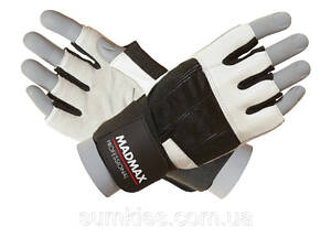 Рукавички для фітнесу MadMax MFG-269 Professional White M