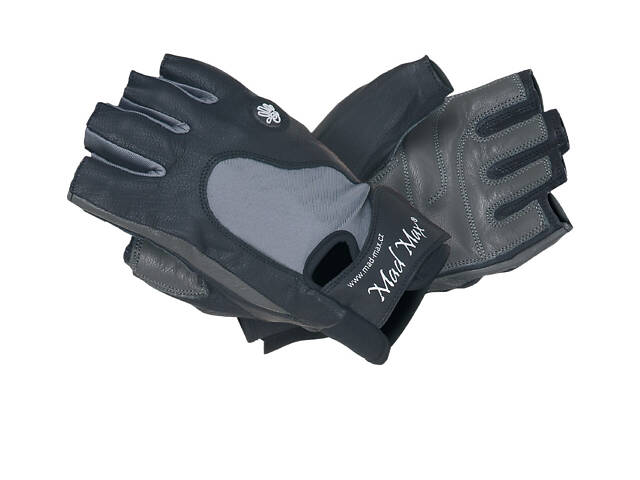 Рукавички для фітнесу MadMax MFG-820 MTi82 Black/Cool grey XL - Фото 1