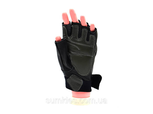 Рукавички для фітнесу MadMax MFG-820 MTi82 Black/Cool grey S - Фото 5