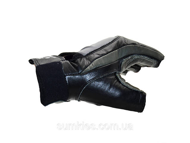 Рукавички для фітнесу MadMax MFG-820 MTi82 Black/Cool grey S - Фото 7