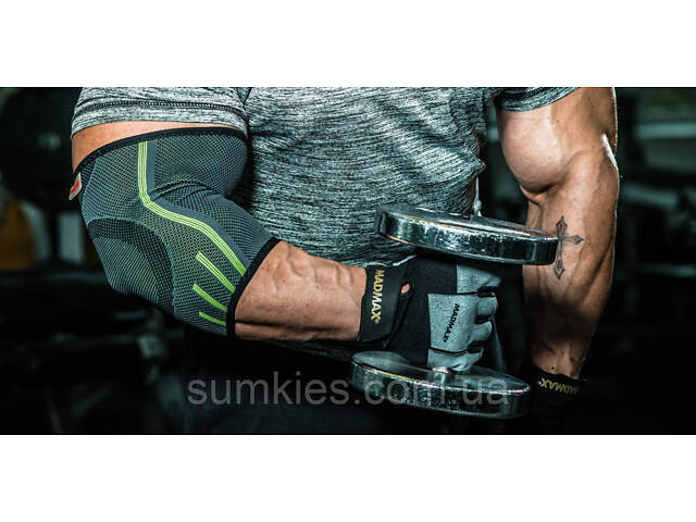 Рукавички для фітнесу MadMax MFG-871 Damasteel Grey/Black M - Фото 10
