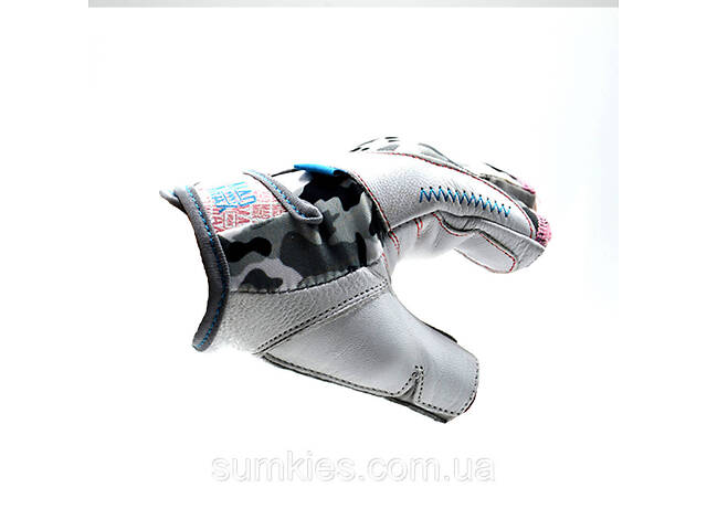 Рукавички для фітнесу MadMax MFG-931 No matter White M - Фото 7