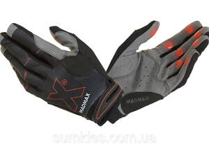 Рукавички для фітнесу MadMax MXG-103 X Gloves Black/Grey S