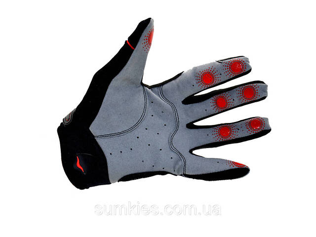 Рукавички для фітнесу MadMax MXG-103 X Gloves Black/Grey XL - Фото 3