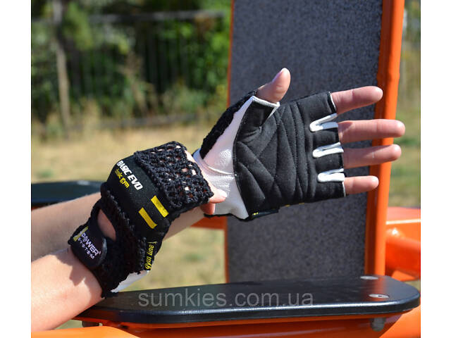 Рукавички для фітнесу Power System PS-2100 Basic EVO Black/Yellow Line XS - Фото 7
