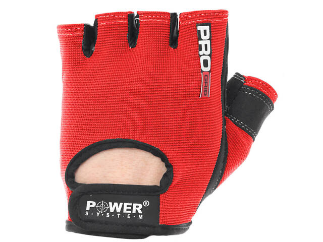 Перчатки для фитнеса Power System PS-2250 Pro Grip L Red - Фото 3