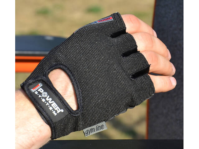 Рукавички для фітнесу Power System PS-2250 Pro Grip Black L - Фото 4
