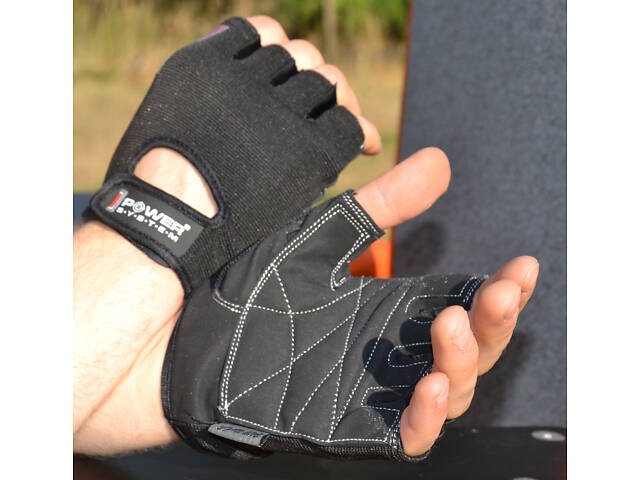 Рукавички для фітнесу Power System PS-2250 Pro Grip Black L - Фото 7