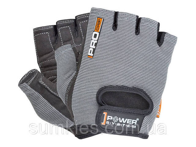 Рукавички для фітнесу Power System PS-2250 Pro Grip Grey XXL - Фото 1
