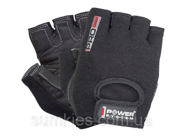 Рукавички для фітнесу Power System PS-2250 Pro Grip Black S - Фото 1