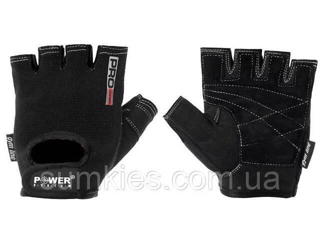 Рукавички для фітнесу Power System PS-2250 Pro Grip Black S - Фото 2