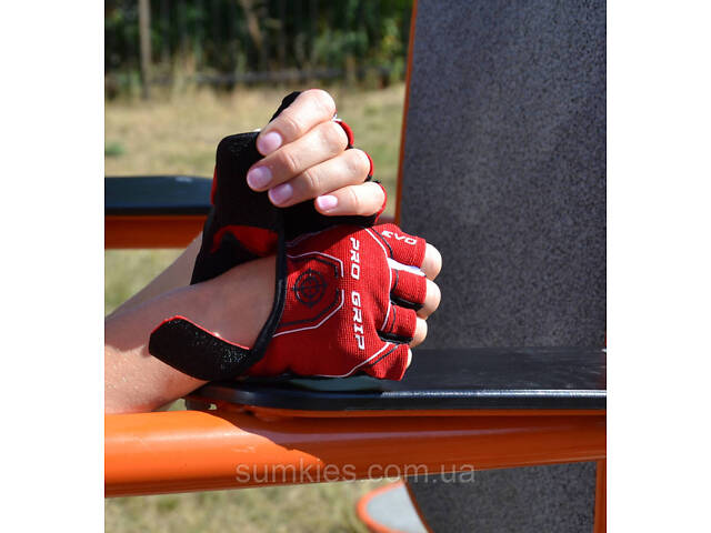 Рукавички для фітнесу Power System PS-2250E Pro Grip EVO Red XL - Фото 8