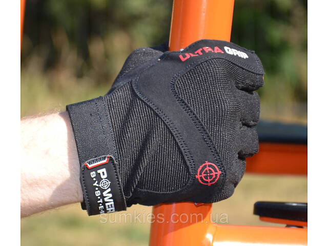 Рукавички для фітнесу Power System PS-2400 Ultra Grip Black S - Фото 5