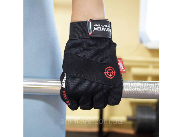 Рукавички для фітнесу Power System PS-2400 Ultra Grip Black S - Фото 7