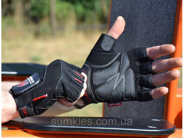 Рукавички для фітнесу Power System PS-2550 Get Power Black M - Фото 9