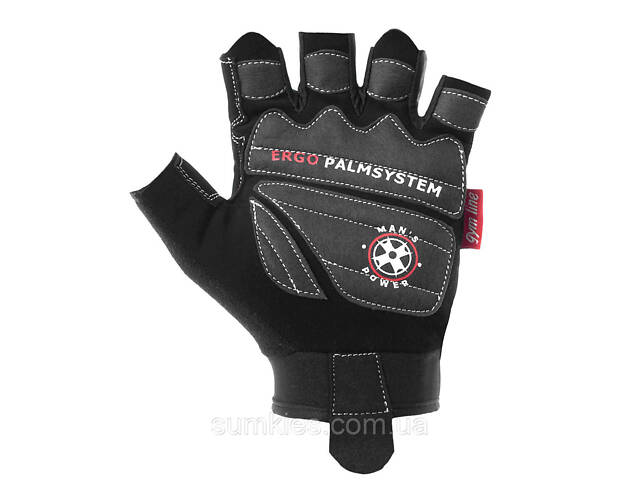 Рукавички для фітнесу Power System PS-2580 Man’s Power Black L - Фото 3