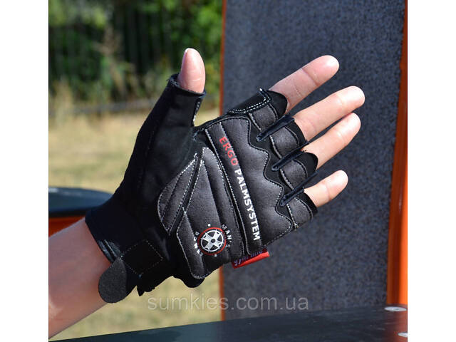 Рукавички для фітнесу Power System PS-2580 Man’s Power Black L - Фото 5