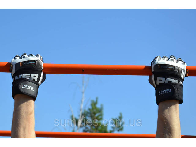 Рукавички для фітнесу Power System PS-2700 No Compromise Grey/White XL - Фото 10