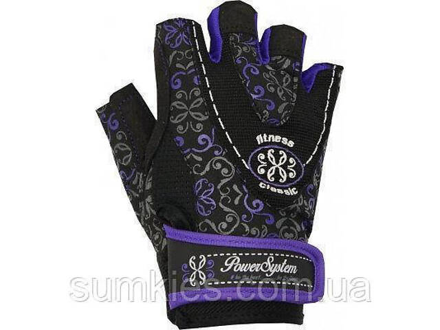 Рукавички для фітнесу Power System PS-2910 Classy Жіночі Purple XS - Фото 2