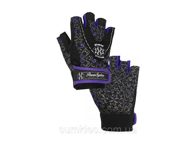 Рукавички для фітнесу Power System PS-2910 Classy Жіночі Purple XS - Фото 4