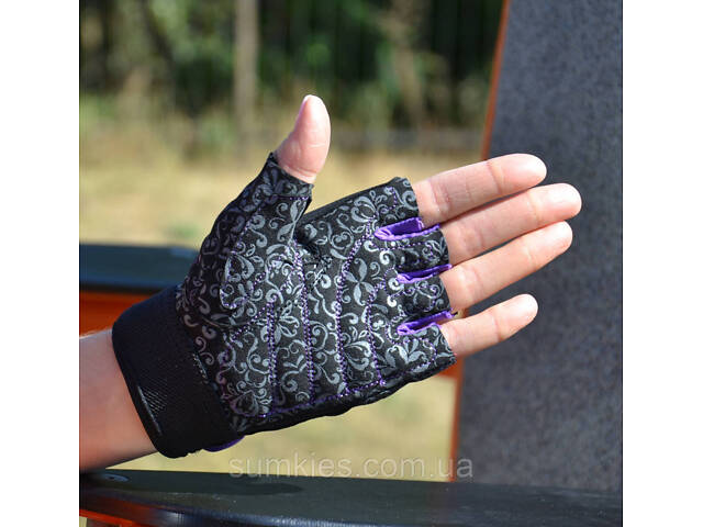 Рукавички для фітнесу Power System PS-2910 Classy Жіночі Purple XS - Фото 6