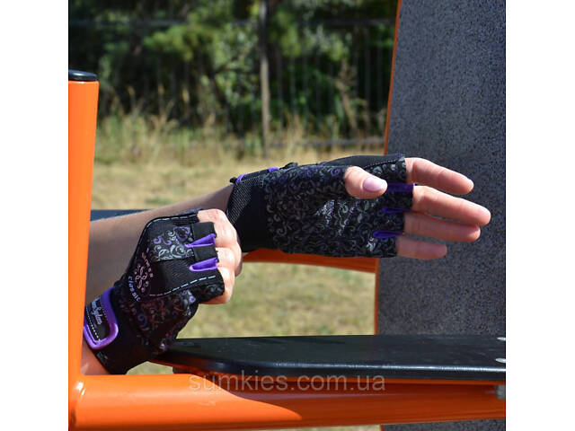 Рукавички для фітнесу Power System PS-2910 Classy Жіночі Purple XS - Фото 9