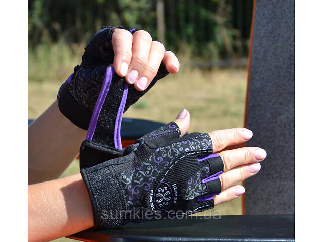 Рукавички для фітнесу Power System PS-2910 Classy Жіночі Purple XS - Фото 10