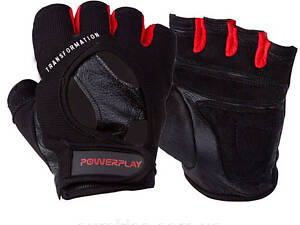 Рукавички для фітнесу PowerPlay 2222 Чорні M