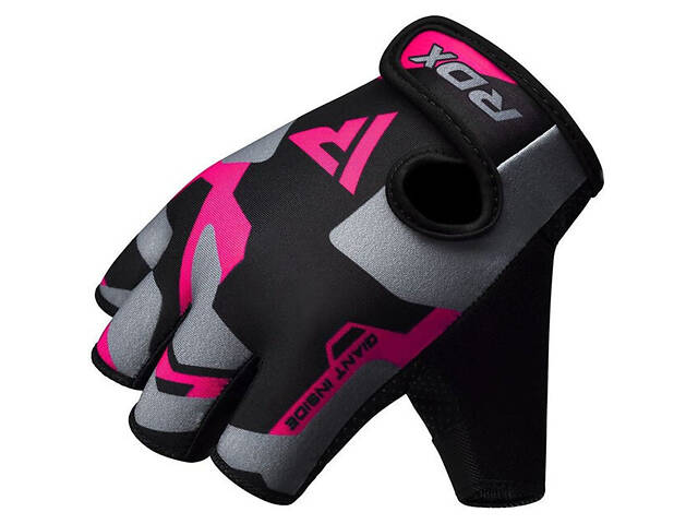 Рукавички для фітнесу RDX F6 Sumblimation PINK M - Фото 3