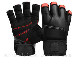 Рукавички для фітнесу RDX L7 Micro Plus Red/Black S